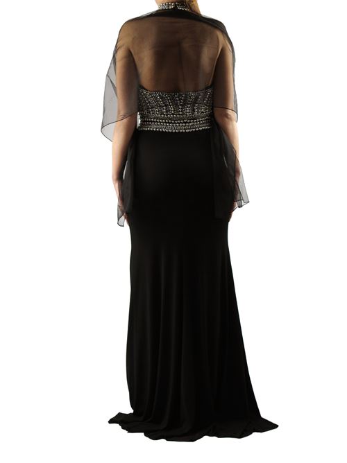 Long dress with slit BACI STELLARI | BS0849UN